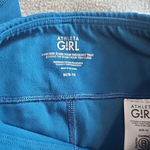 Athleta Girl Blue Leggings